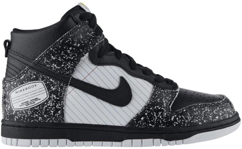 Tennarit ja kengät Nike SB SB Dunk High Back to School Notebook Musta | 715775-001