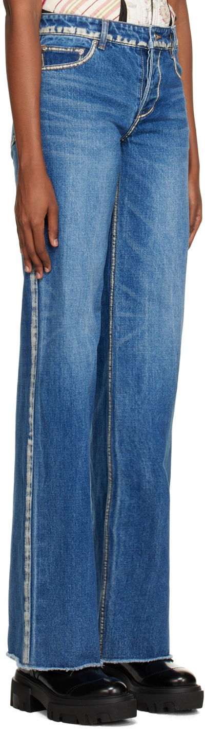Jeans We11done We11done Worn Jeans Sininen | WD-DP3-22-382-W-BL, 1