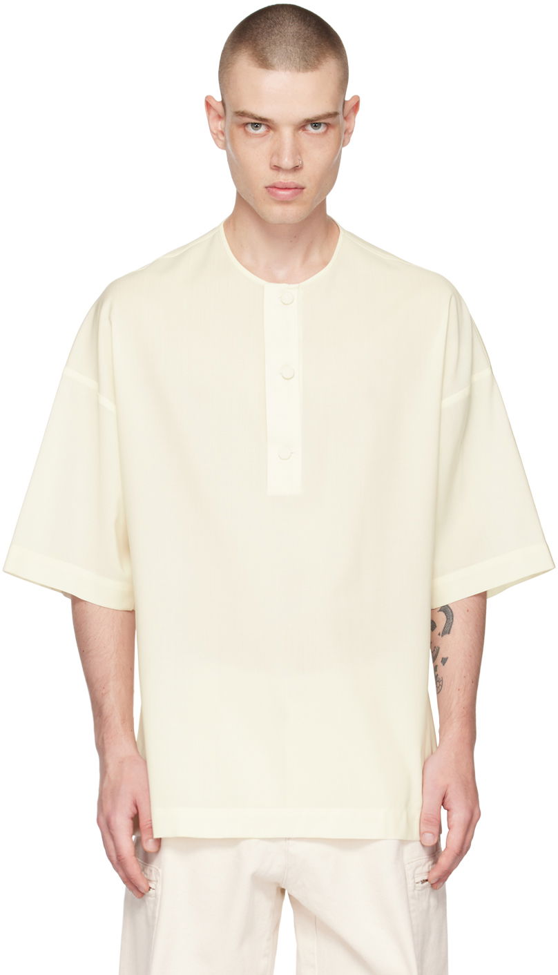 T-paita Emporio Armani Emporio Armani Vented T-Shirt Beige | D41FA5 D1200 101
