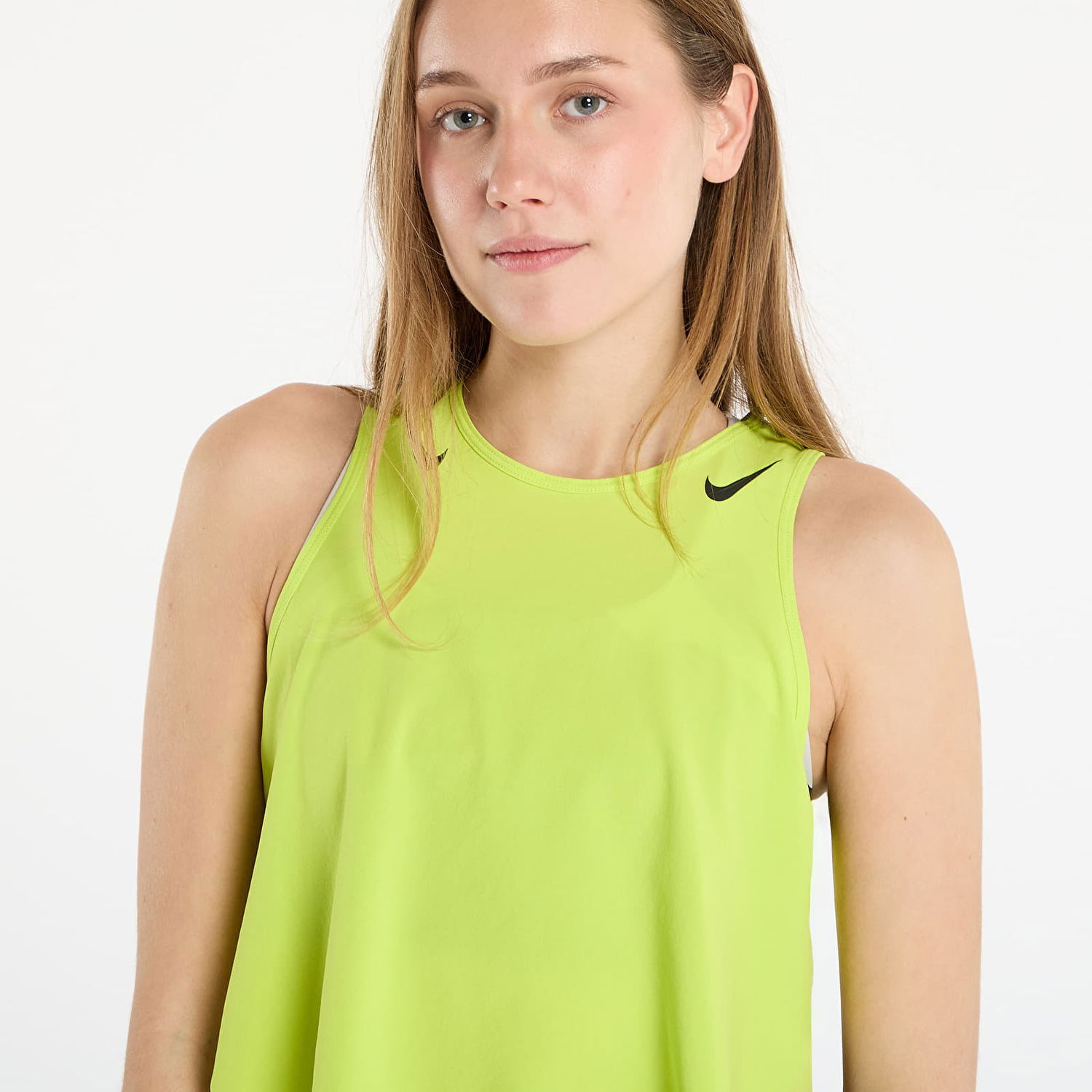 Crop top Nike AeroSwift Dri-FIT ADV Cropped Running Tank Top Vihreä | FN2713-389, 1