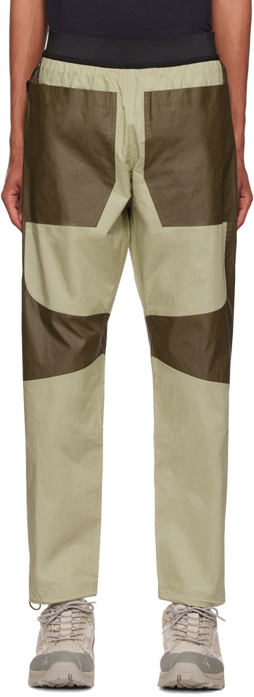 Cargo housut Ranra Acrylic Trousers Vihreä | AMSS22PA091050360036
