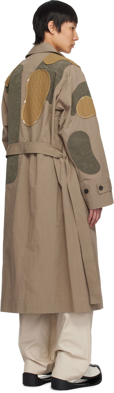 Trenssitakki Craig Green Craig Green Utility Patch Trench Coat Ruskea | CGSS25CWOLCO21, 2