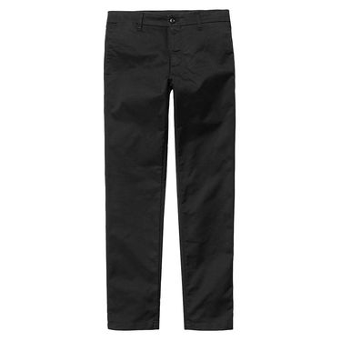 Housut ja farkut Carhartt WIP Sid, nero rinsed Musta | I003367.89.02, 1