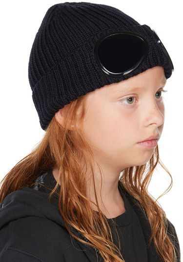 Pipo C.P. Company C.P. Company Goggle Beanie Musta | 13CKAC058B-005509A, 1