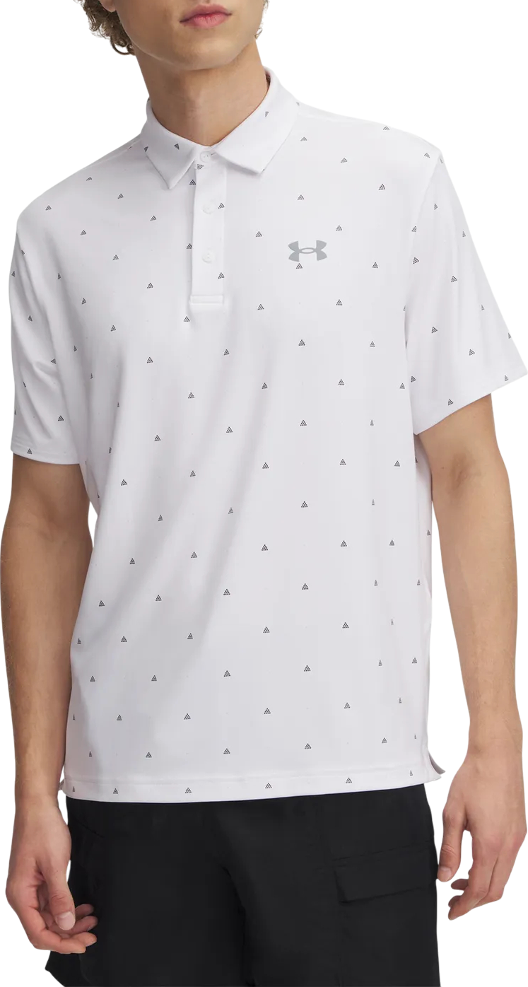 Poolopaita Under Armour Under Armour Playoff 3.0 Printed Polo Shirt Valkoinen | 1378677-120