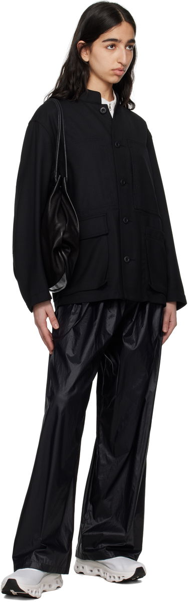 Takki Snow Peak Snow Peak Hybrid Wool Utility Jacket Musta | JK-25SU103, 3