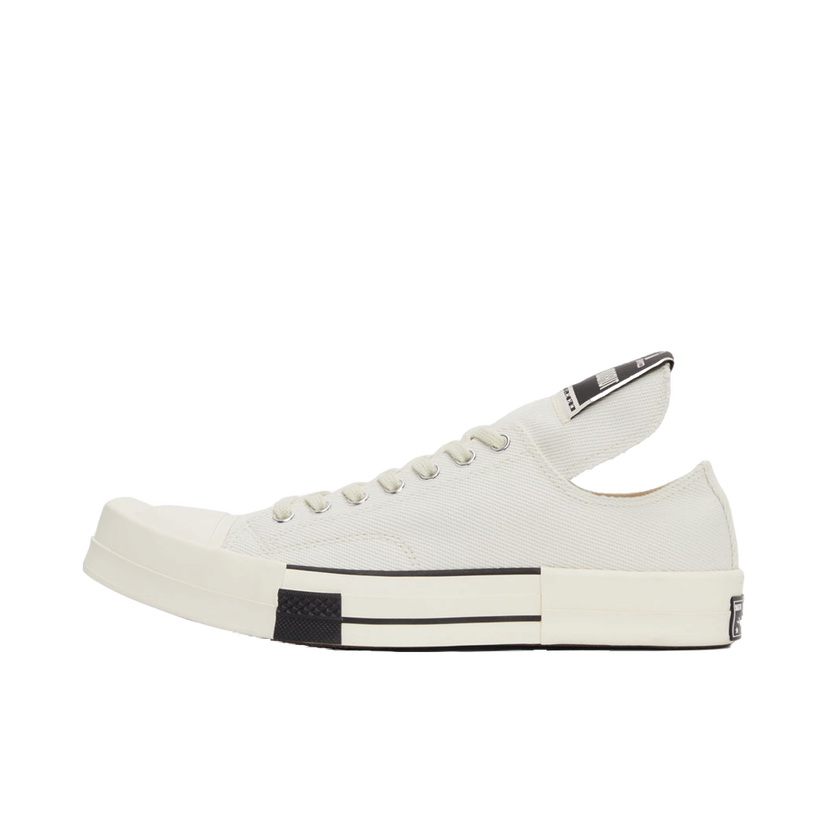 Tennarit ja kengät Rick Owens Rick Owens DRKSHDW TurboDrk Chuck 70 Low Valkoinen | DC02AX766 CTDR1