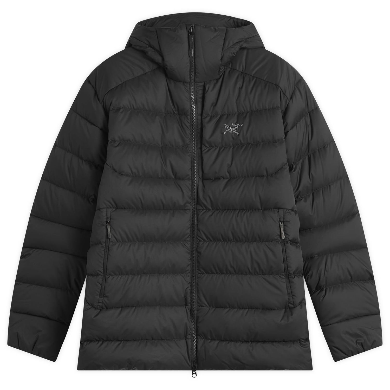 Puffer takki Arcteryx Thorium Hooded Down Jacket, Size Small Musta | X000010543-002291, 1