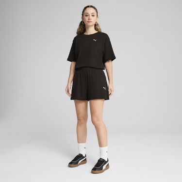 Shortsit Puma ESS Elevated Structured 5" High-Waisted Shorts Musta | 685028_01, 3