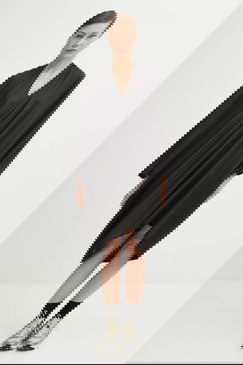 Mekko visvim Visvim Ruana Mini Oversize Dress Musta | 325105017004, 0