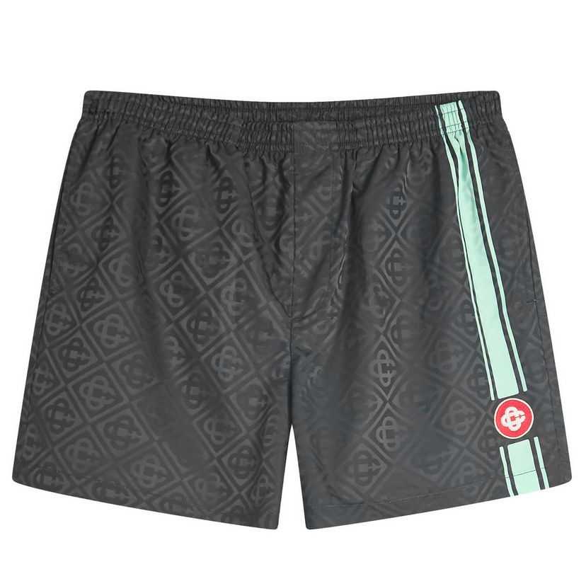 Uimapuvut Casablanca Casablanca Jacquard Swim Shorts, Size Small Musta | MPF25-TR-224-02