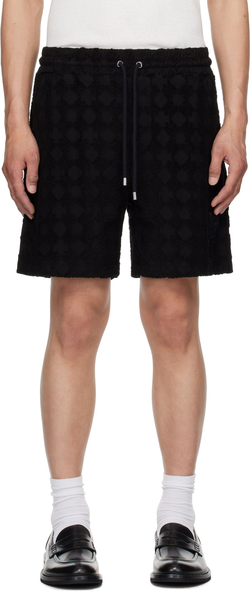 Shortsit AMIRI AMIRI MA Quad Toweling Shorts Musta | AMJYSH1039