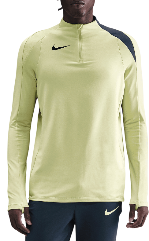 T-paita Nike Dri-FIT Strike Total 90 Drill 1/4 Zip Long-Sleeve Training Top Keltainen | hv6402-383