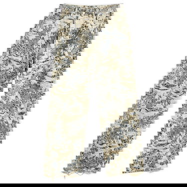 Jeans Acne Studios 1981 U Distressed Monogram Loose Fit Jeans, Size Large Beige | C00080-863, 1