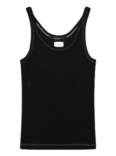 Tankkitoppi Ksubi Fitted Vest Top Musta | 5000005180