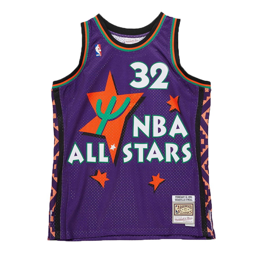 Jersey Mitchell & Ness ALL STAR 1995 East Shaquille O'Neal Swingman Jersey Violetti | SMJYAC20037-ASEPURP95SON, 0