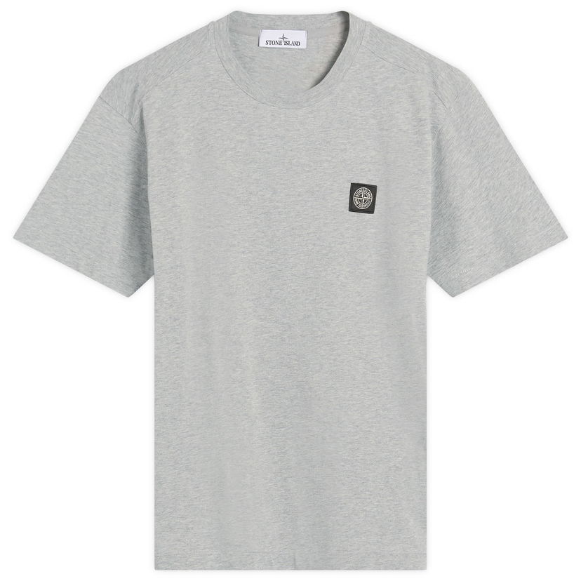 T-paita Stone Island Stone Island Patch Logo T-Shirt, Size Large Harmaa | K2S152100027-V0M64