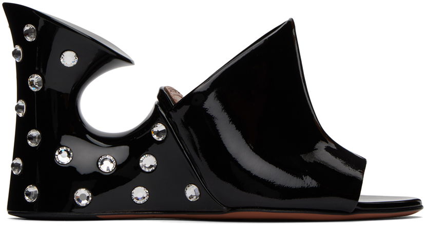 Asusteet Alaïa ALAÏA 'La Sculpture' Mules Musta | AA3M033CK211