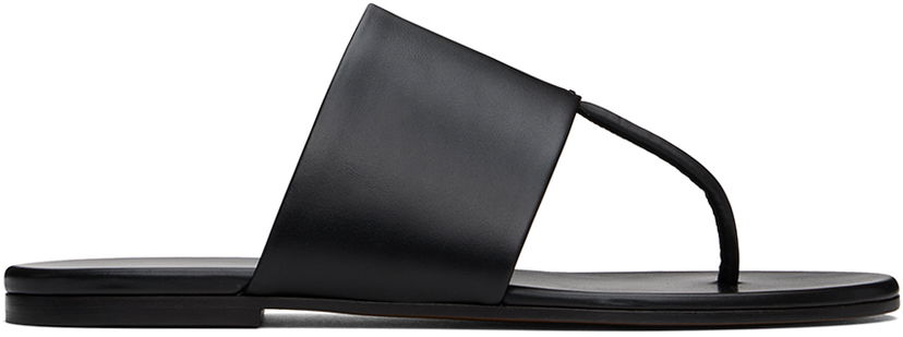 Vaatteet The Row The Row Signum Thong Sandals Musta | F1534-L57