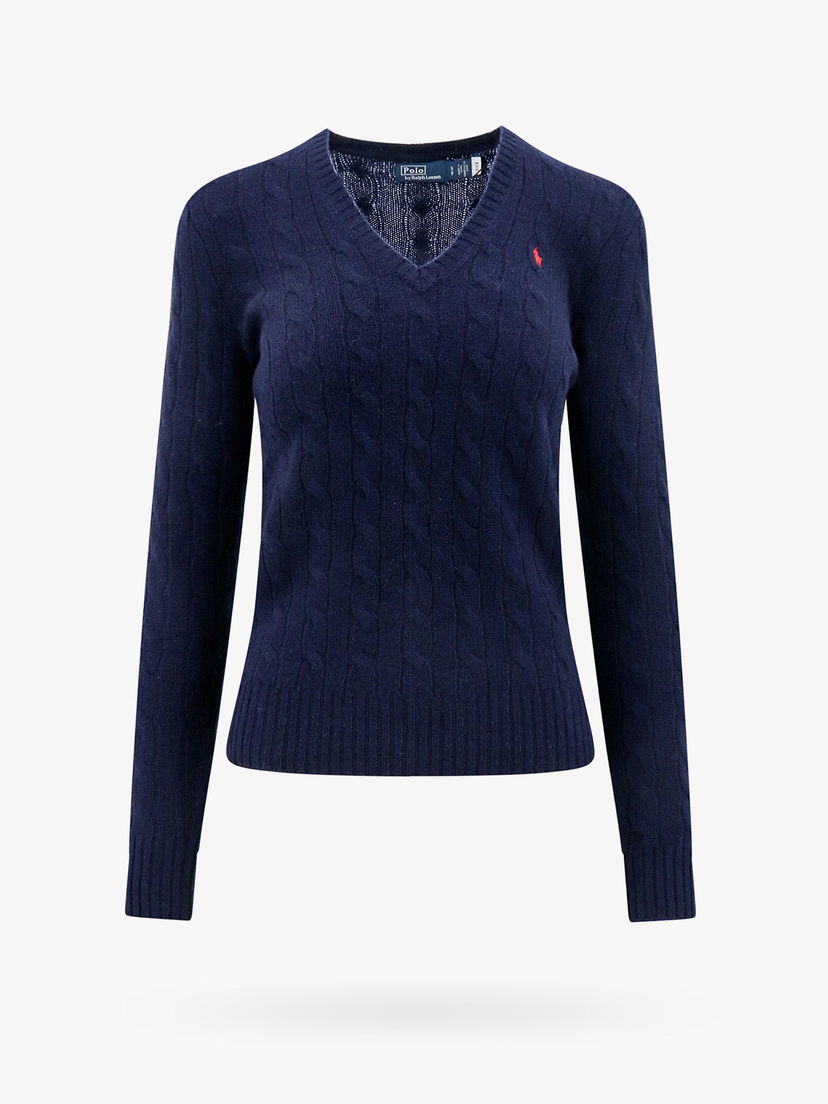 Villapaita Polo by Ralph Lauren V-Neck Sweater Sininen | 211910422003