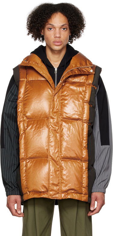 Liivi Feng Chen Wang Feng Chen Wang Deconstructed Down Vest Ruskea | FUF14VS04, 0