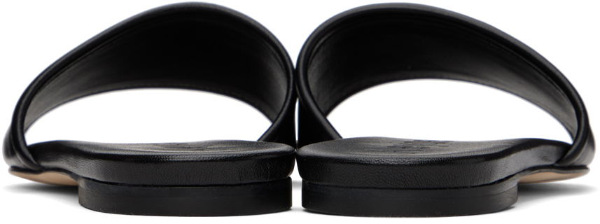 Vaatteet Aeyde Aeyde Sumi Leather Slide Sandals Musta | A11-FS-TTTR08FL64-SS24-800-007, 1