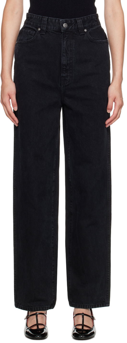 Jeans Khaite Black 'The Martin' Jeans Musta | 1111913091