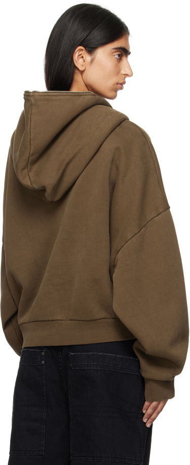 Huppari Entire Studios Entire Studios Eternal Zip Hoodie Ruskea | ES2202BT, 2