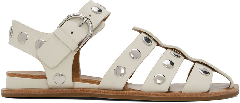 Vaatteet rag & bone rag & bone Beau Fisherman Sandals Valkoinen | WFF24PF041LE41