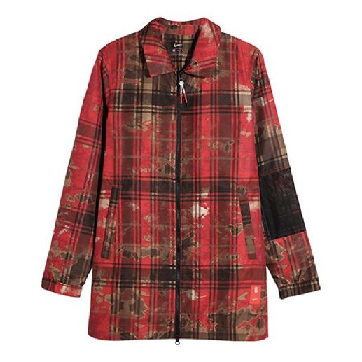 Tuulitakki Nike Kyrie Irving Print Casual Long Sleeve Jacket Punainen | CK6752-673