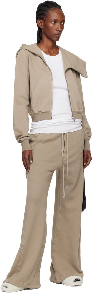 Tankkitoppi Rick Owens Rick Owens DRKSHDW Concordians Ribbed Racer Back Tank Top Valkoinen | DS02E7119 RN, 3