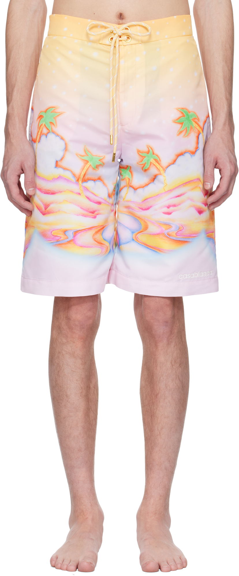 Uimapuvut Casablanca Casablanca Psychedelic Nirvana Swim Shorts Monivärinen | MS25-SWM-049-01