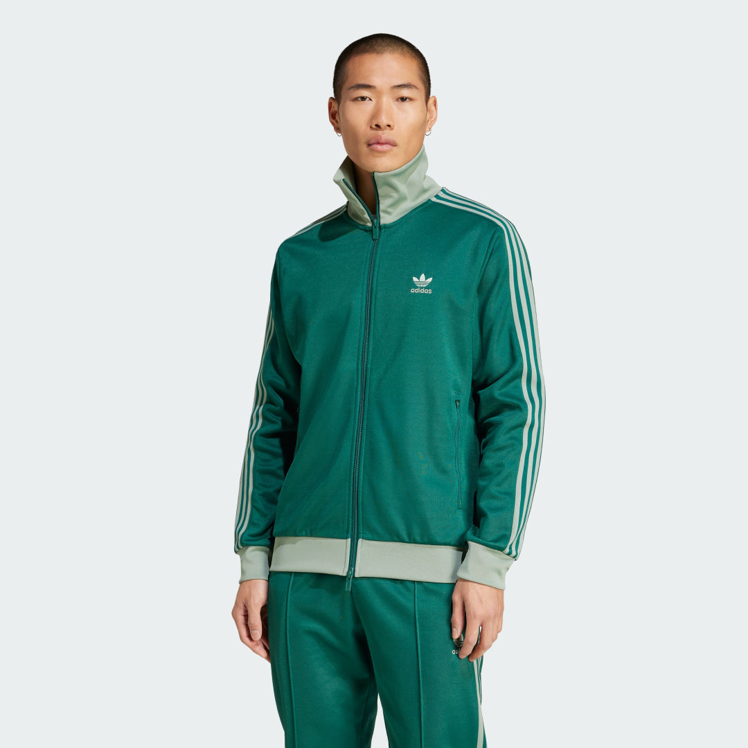 Huppari adidas Performance Adicolor Classics Beckenbauer Track Jacket Vihreä | JP2520, 0