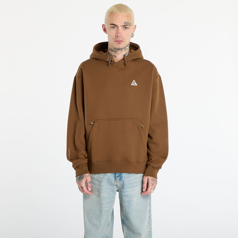 Huppari Nike ACG ACG Tuff Fleece Pullover Hoodie Ruskea | DZ3392-235
