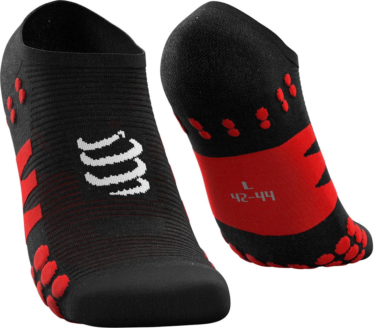 Sukat Compressport No Show Socks Musta | xu00045b-906, 0