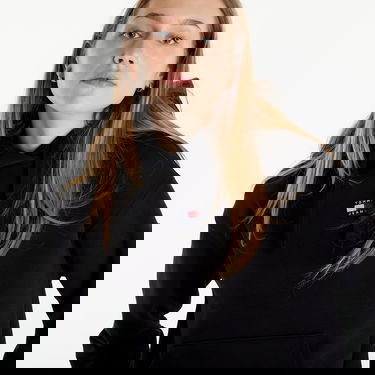 Huppari Tommy Hilfiger Boxy Badge Hoodie Musta | DW0DW17326 BDS, 4