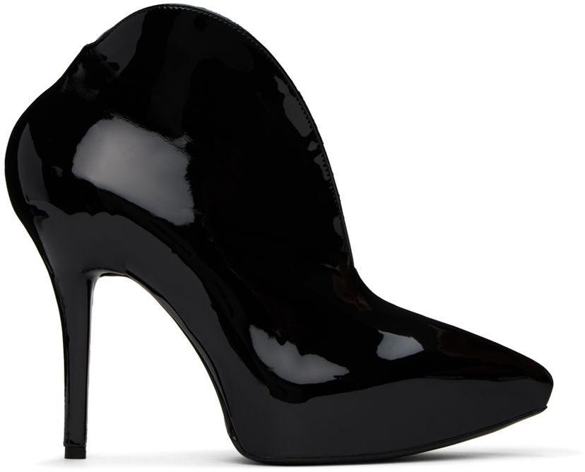 Kengänhoito Alaïa ALAÏA Slick Ankle Boots Musta | AA3E060TK024