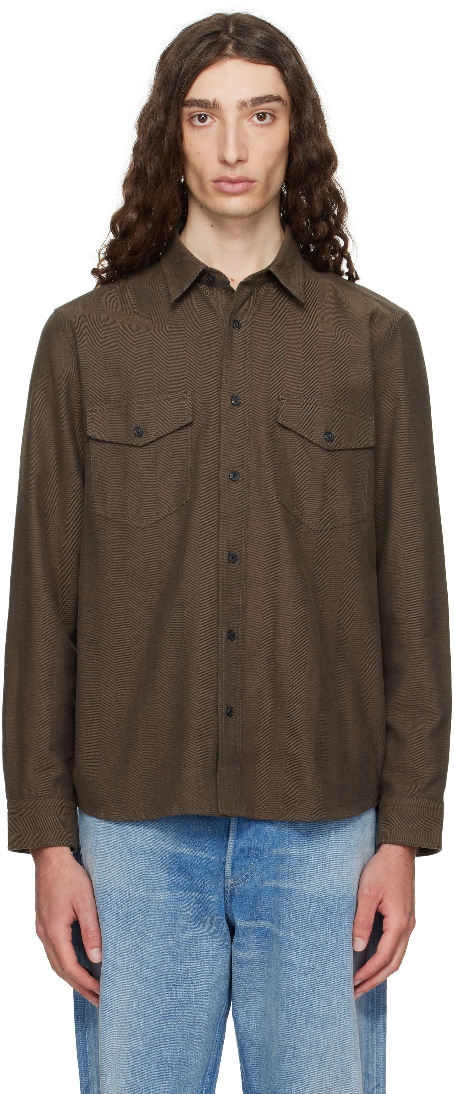 Paita BOSS Hugo Flap Pocket Shirt Vihreä | 50545396, 0