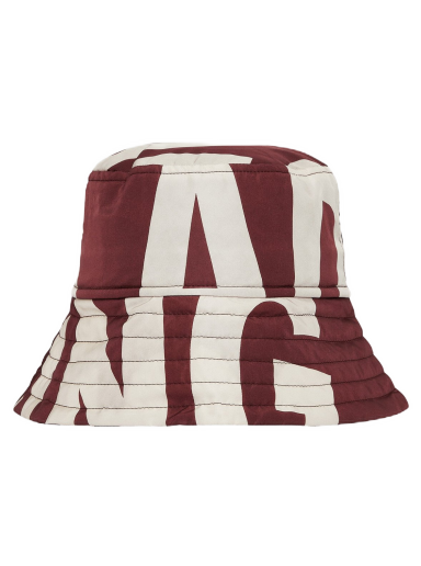 Hattu Dries Van Noten Water-Repllent Printed Bucket Hat Punainen | 231-029500-6096 358