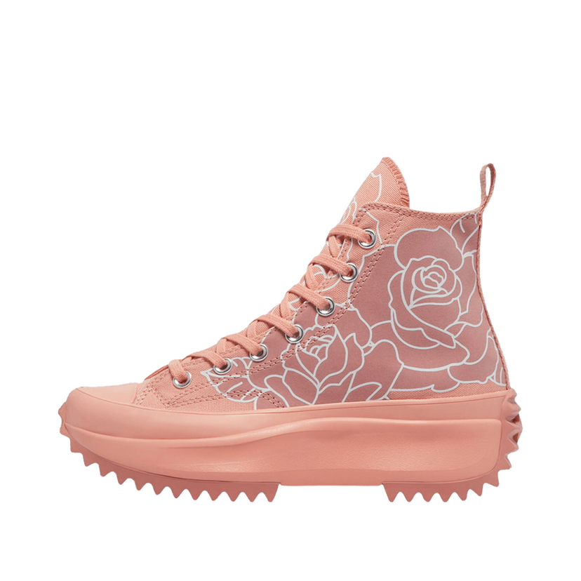 Tennarit ja kengät Converse Run Star Hike Natasha Cloud Floral Pink Quartz W Vaaleanpunainen | 571877C