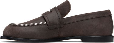 Tennarit ja kengät JW Anderson Suede Zipper Biker Loafers Ruskea | MC0002-LA0319, 2