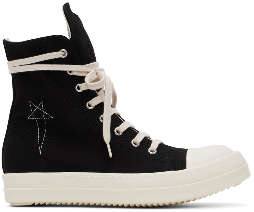 Tennarit ja kengät Rick Owens Rick Owens DRKSHDW Porterville High-Top Musta | DS02D2800 DOEM9