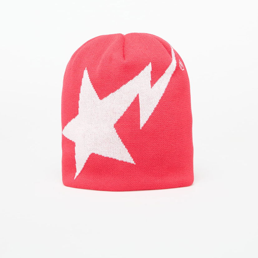 Pipo BAPE A BATHING APE Sta Knit Cap Vaaleanpunainen | 001HTL301004MRED