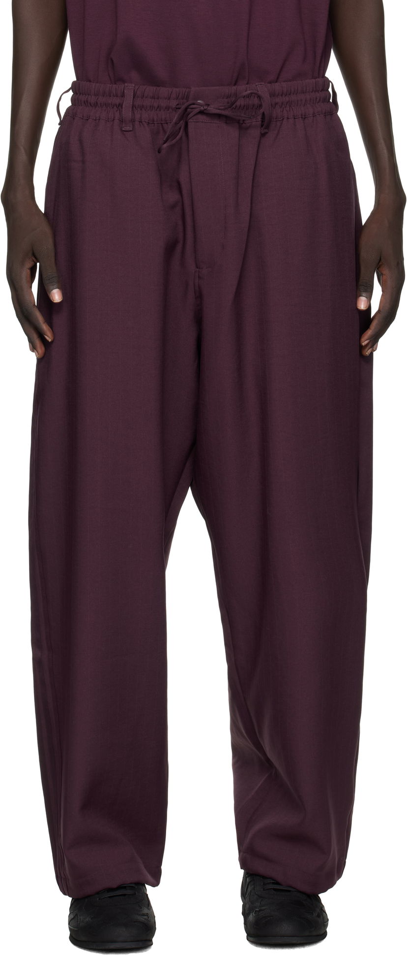 Verryttelyhousut Y-3 Y-3 Sport Uniform Track Pants Burgundia | KA9531