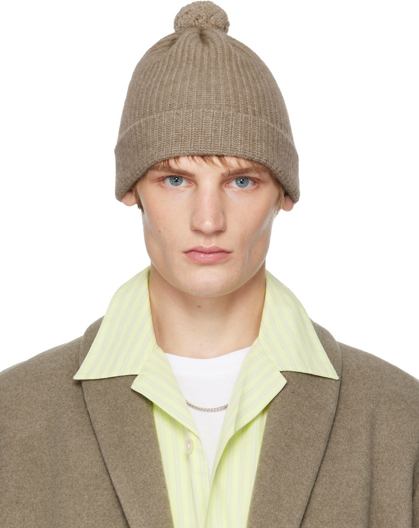 Pipo TEKLA Beanie Ruskea | A24AC03AT-NB