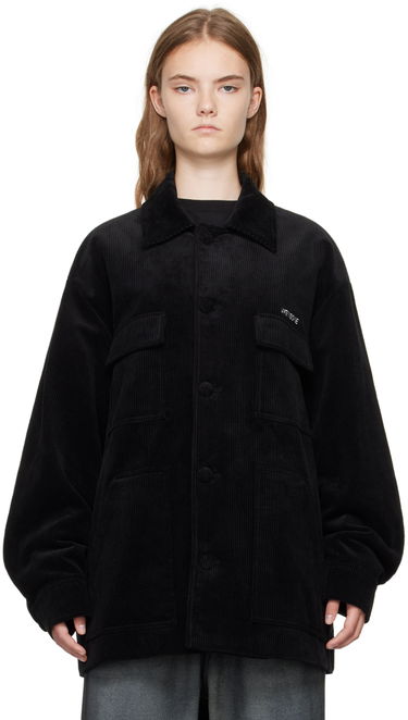 Takki We11done We11done Four-Pocket Corduroy Jacket Musta | WD-JP2-24-054-U-BK, 0