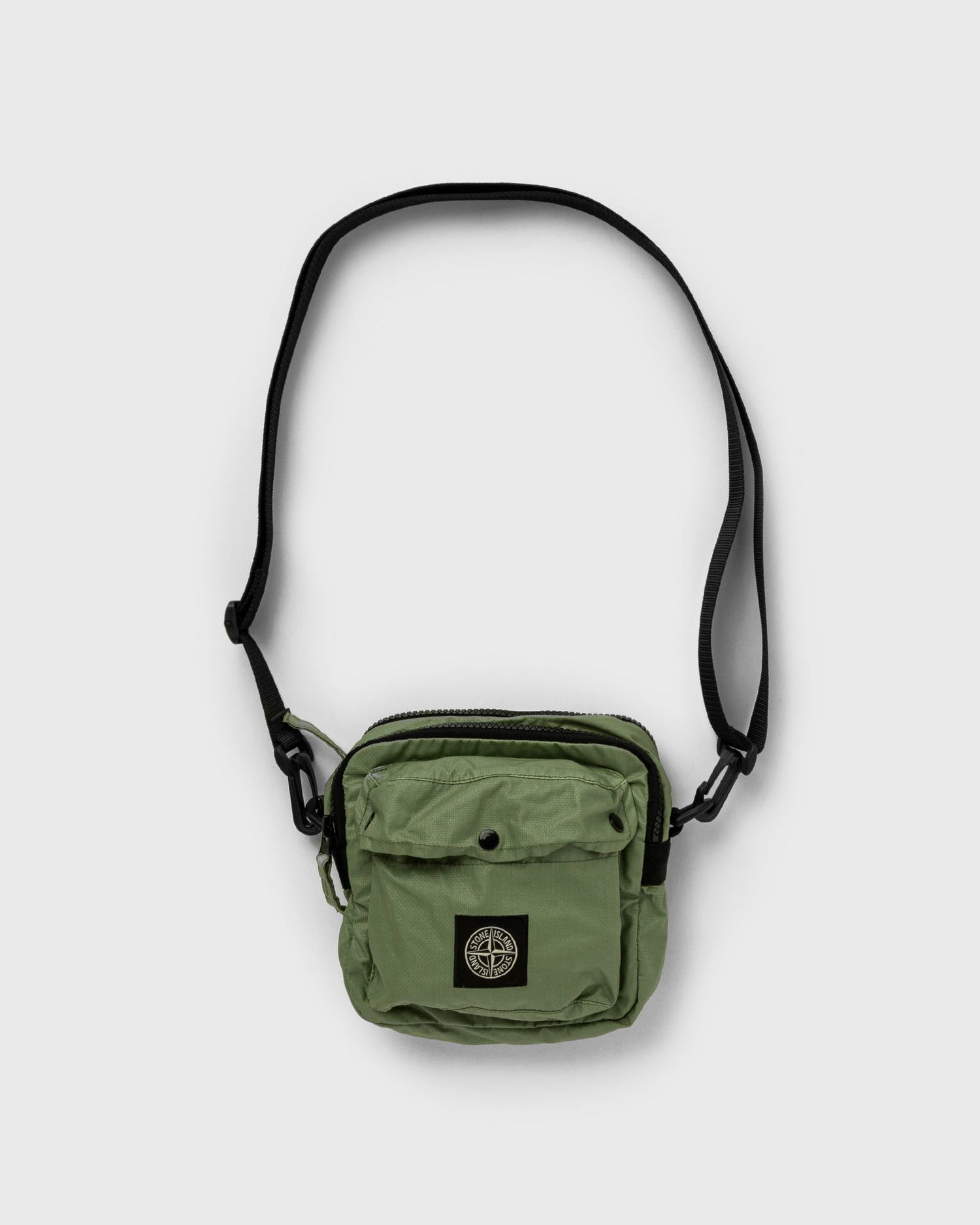 Olkalaukku Stone Island Bag Marsupio Tracolla Canvas Vihreä | 8052572535000, 0