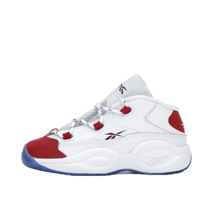 Tennarit ja kengät Reebok Question Mid Red Toe 25th Anniversary (TD) Valkoinen | FY2267