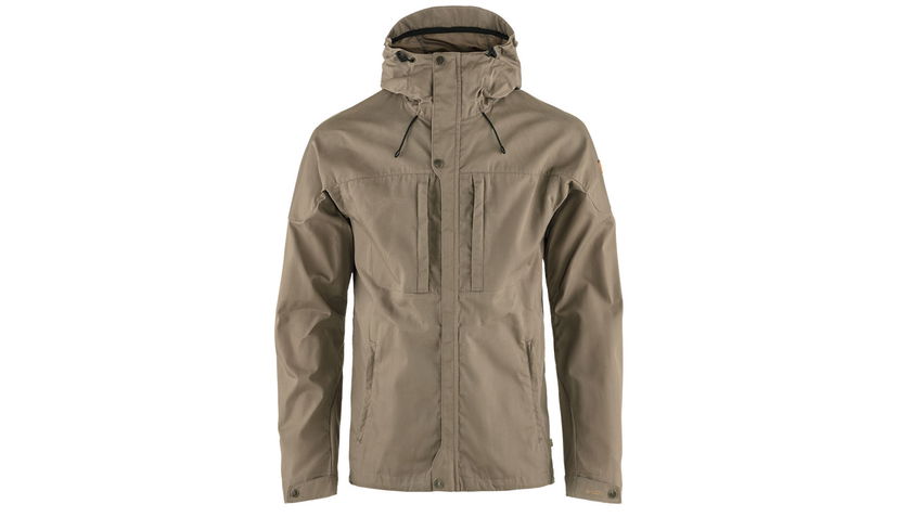 Takki FJÄLLRÄVEN Skogsö Hooded Durable Multi-Pocket Outdoor Trekking Jacket Beige | F81698-244