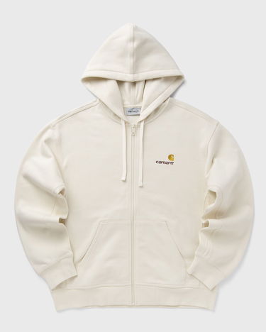 Huppari Carhartt WIP American Script Zip Hoodie Valkoinen | I033063-05.XX, 1